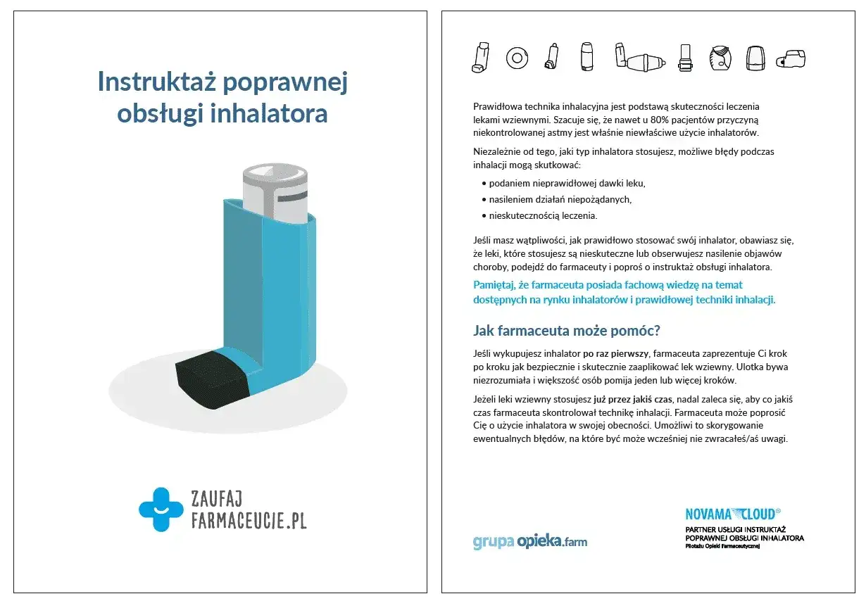 Salbutamol - działanie, dawkowanie i prawidłowa inhalacja