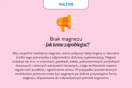 Niedobór magnezu - objawy, przyczyny i potrzebne badania